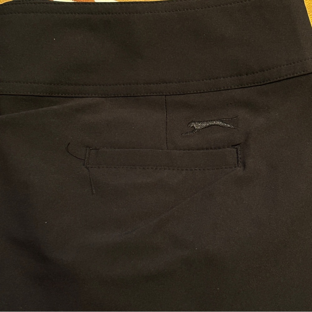 Slazenger Golf Shorts Black 5” inseam size 8 NWOT - Picture 3 of 5